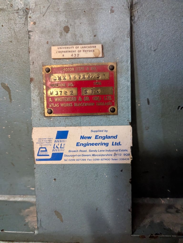 3 phase linisher/sander for sale