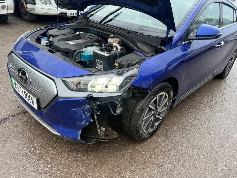 2022 HYUNDAI IQNIQ PREMIUM EV ELECTRICITY AUTOMATIC DAMAGED SALVAGE CAT N
