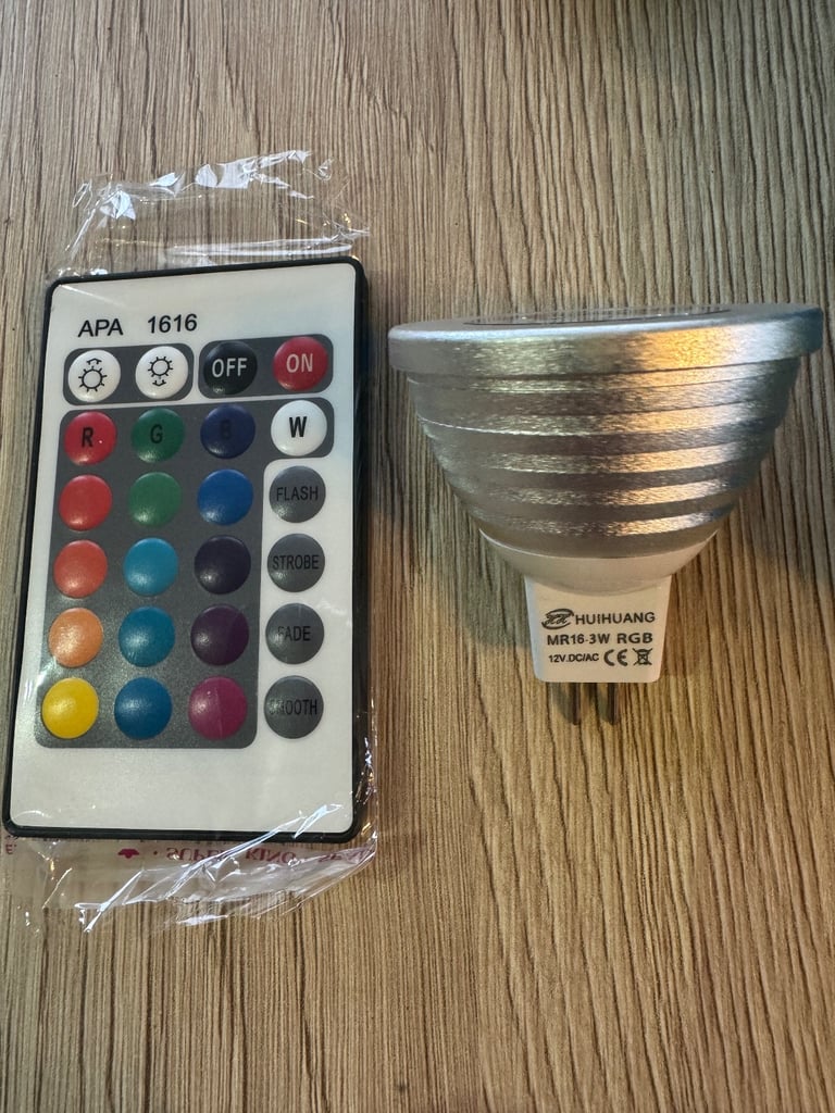 led colour changing remote bulbs 