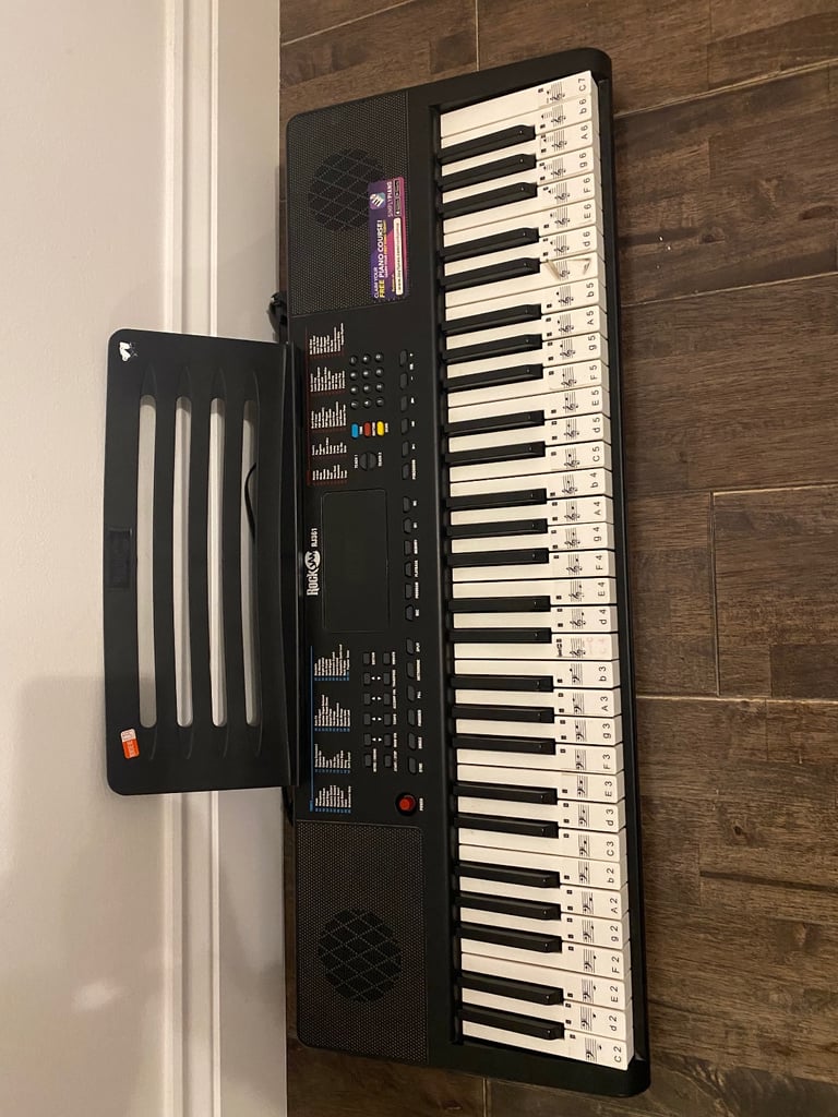 RockJam keyboard and stand 