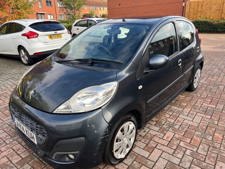 14 PEUGEOT 107 1.0 ACTIVE FSH MOT 11/26 A/C 2 KEY MOTORHOME TOWABLE 74K PX SWAPS
