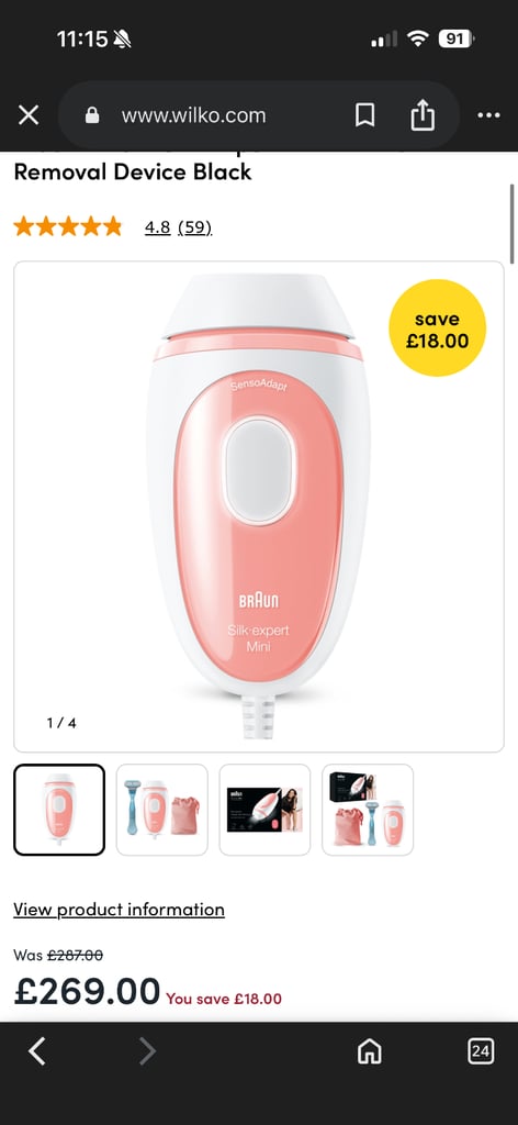image for Braun silk expert mini