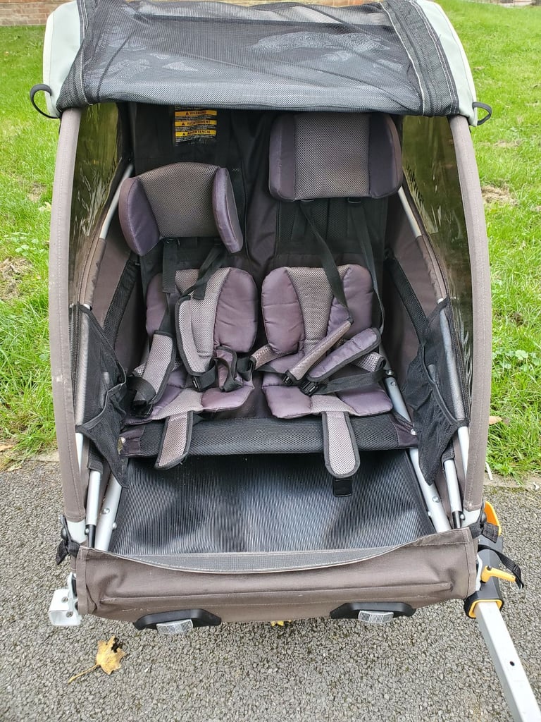 Burley D'Lite X double bike trailer