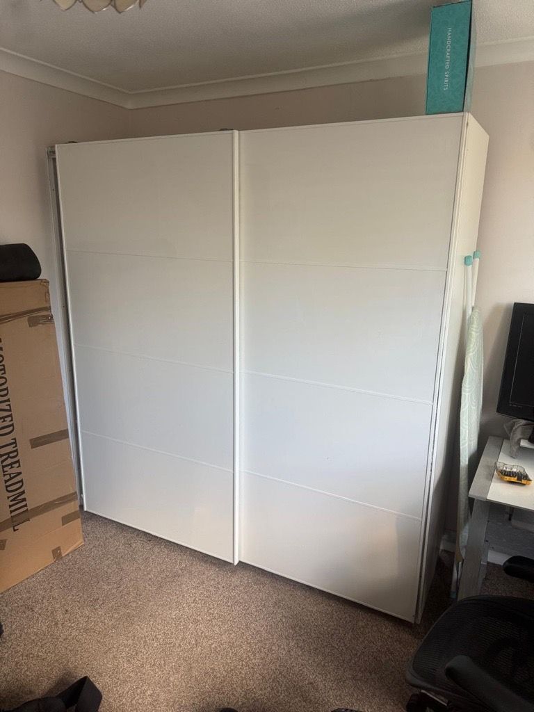 image for Ikea Pax Wardrobes 200 cm (l) x 63 cm (d) x 201 cm (h)