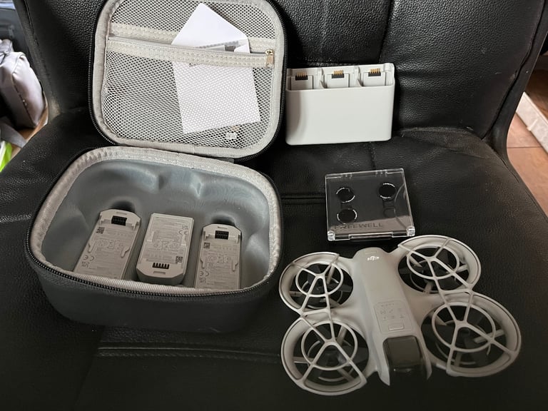 Dji neo + 3 batteries filters case