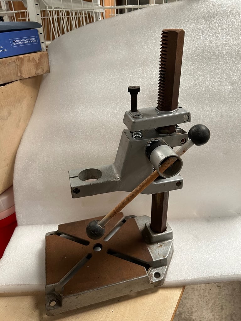 Bench drill stand & clamp
