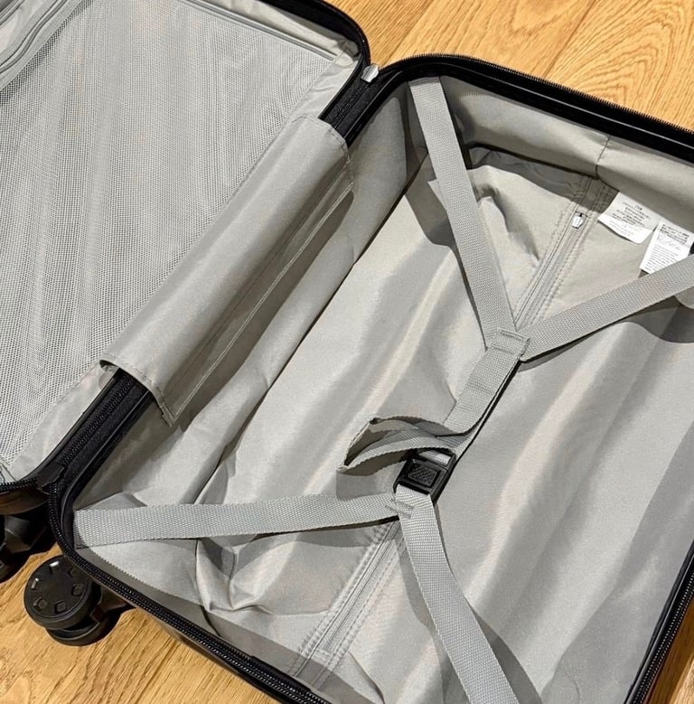 MUJI Cabin Hard Trolley Suitcase (36L) - Black / Great Condition /