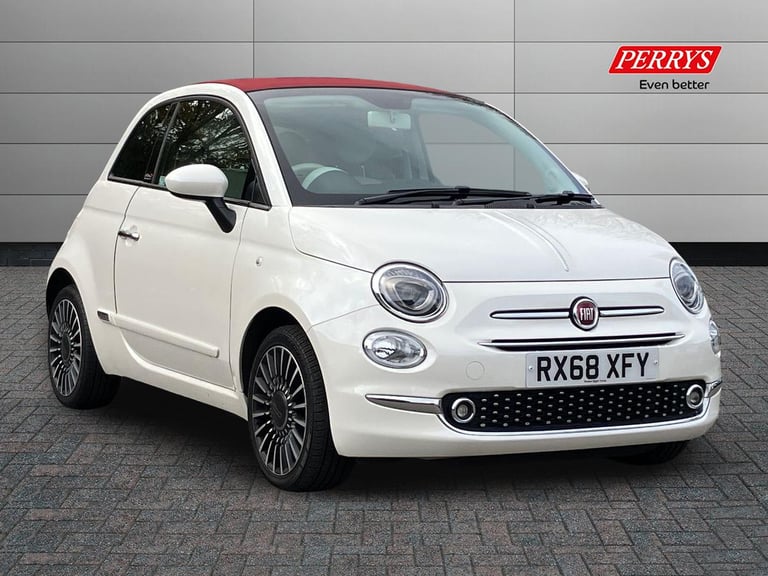 2018 Fiat 500 1.2 Lounge 2dr Dualogic Convertible PETROL Automatic
