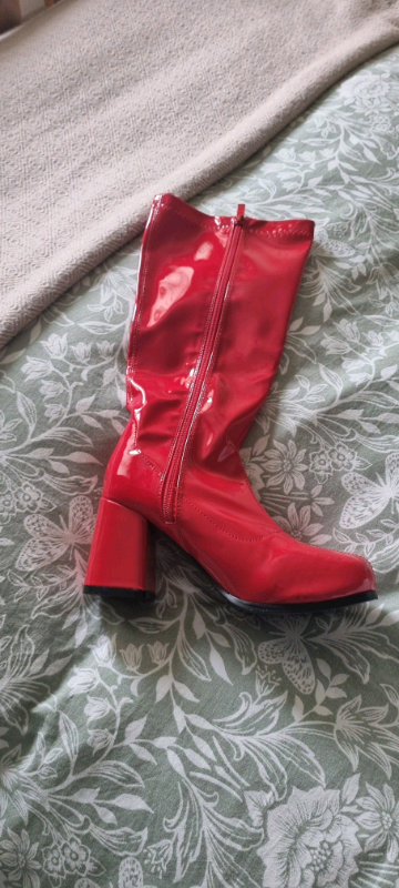 Ladies Red Boots size 4 | in Wollaton, Nottinghamshire | Gumtree