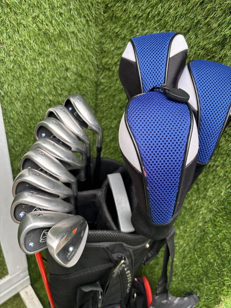image for RGCUK – Full John Letters Trilogy Golf Set + Ellesse Bag – Complete Ready-to-Play Package
