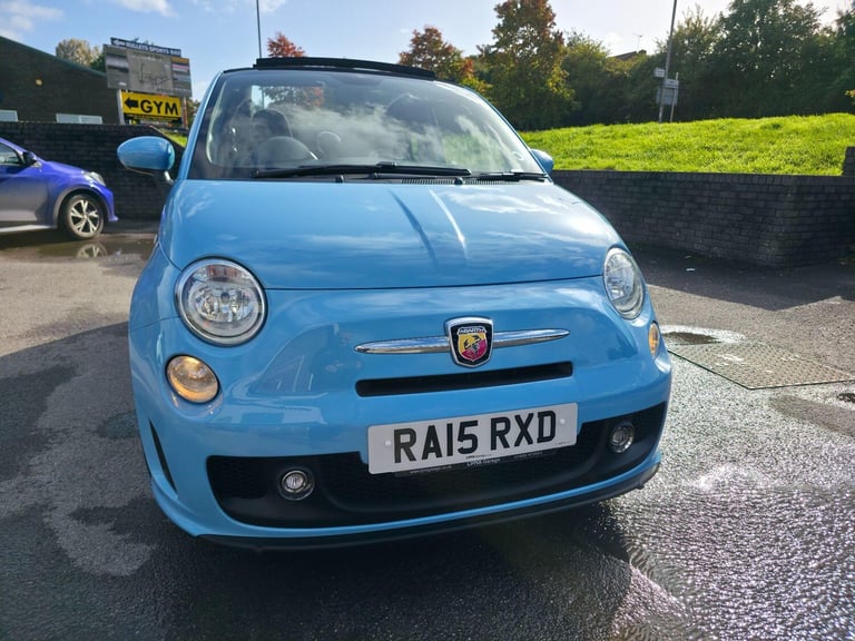 2015 Abarth 595 1.4 T-Jet Cabrio Euro 6 2dr CONVERTIBLE Petrol Manual
