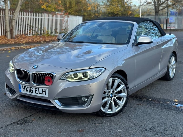 2016 BMW 2 Series 218d [150] Luxury 2dr [Nav] Step Auto CONVERTIBLE DIESEL Automatic