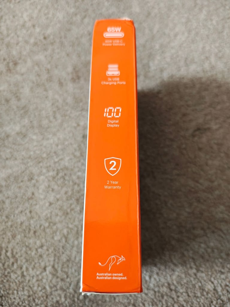 Cygnett Laptop power bank pro 20k 65W Black 