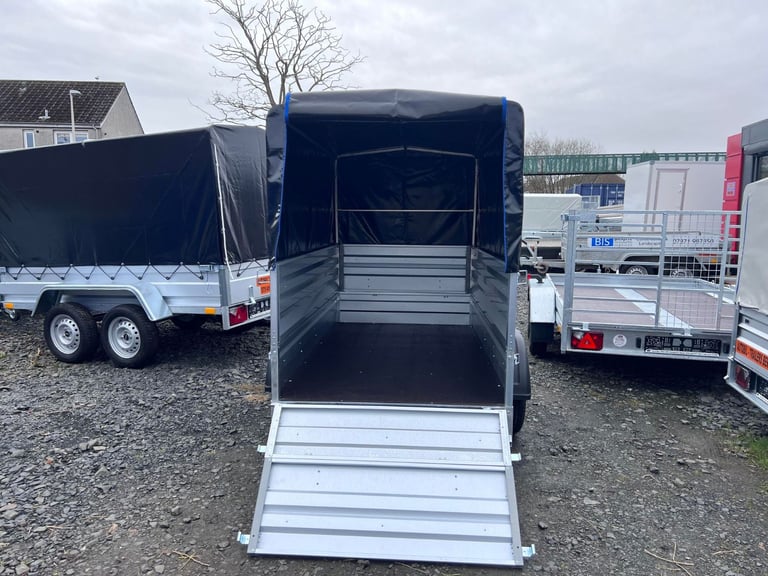 image for BRAND NEW 6ft x 4ft DOUBLE BOARDSIDE 80CM FRAME AND COVER TRAILER 750KG