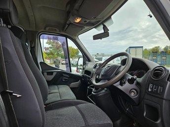 2016 ON 66 PLATE VAUXHALL MOVANO R3500 L3HI CDTL LWB TRW DOUBLE CAB TIPPER ULEZ
