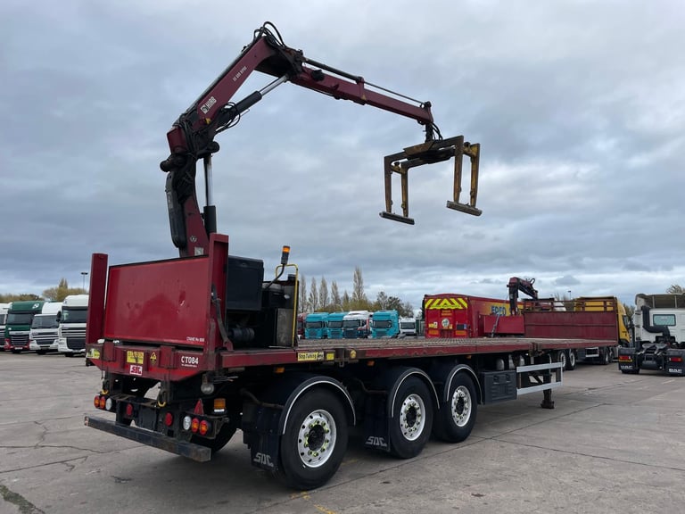 SDC 42FT BRICK GRAB TRAILER 