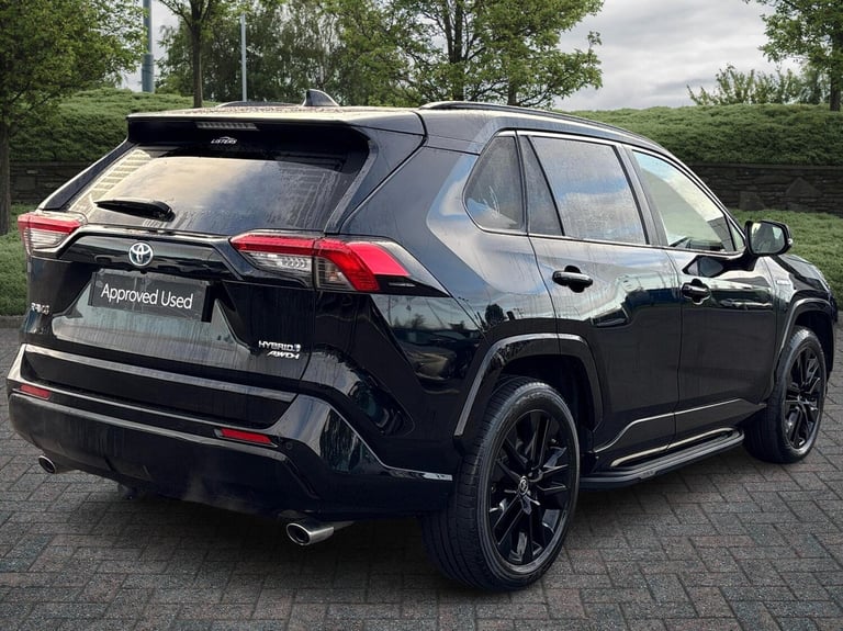 2021 Toyota RAV4 2.5 VVT-i Hybrid Black Edition 5dr CVT SUV Hybrid Automatic