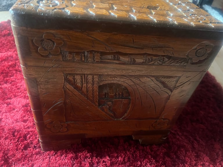 Carved chest 