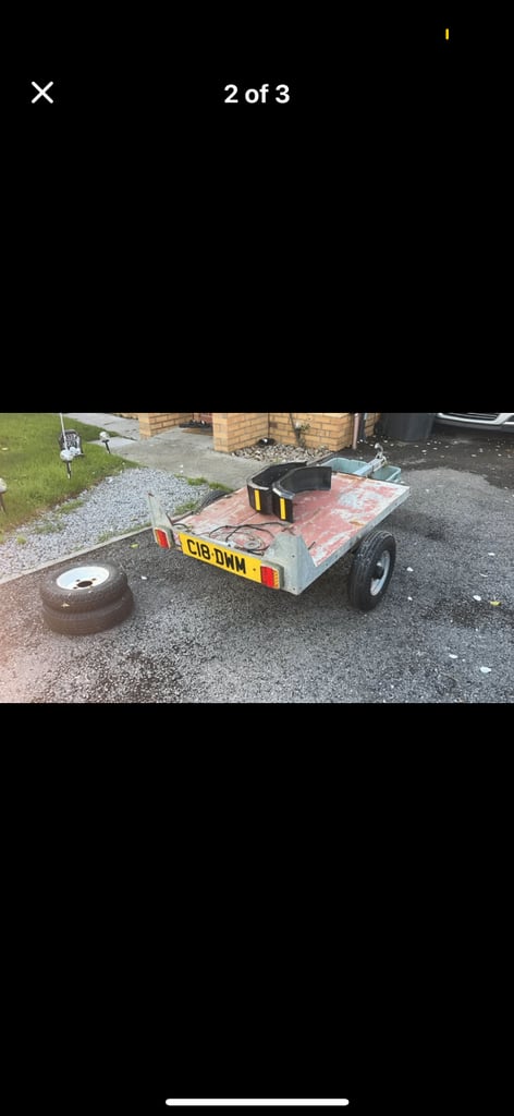 Motorbike or trike trailer