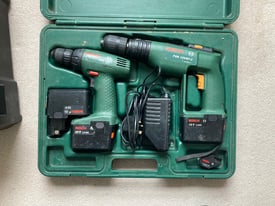 Bosch Cordless drill and impact drill (needs new batteries)