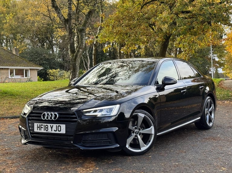 2018 Audi A4 2.0T FSI Black Edition 4dr S Tronic SALOON PETROL Automatic