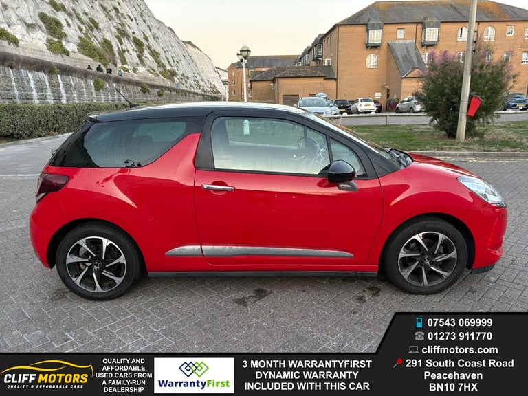 2017 DS DS3 Elegance - New Years MOT - £20 Road Tax - ULEZ Compliant - 3 Month Warranty