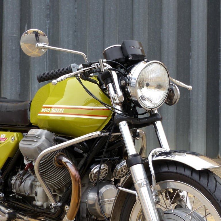1974 MOTO GUZZI V7 SPORT – A Rare Gem in Impeccable Condition