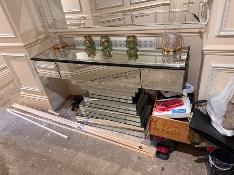Mirrored Sideboard
