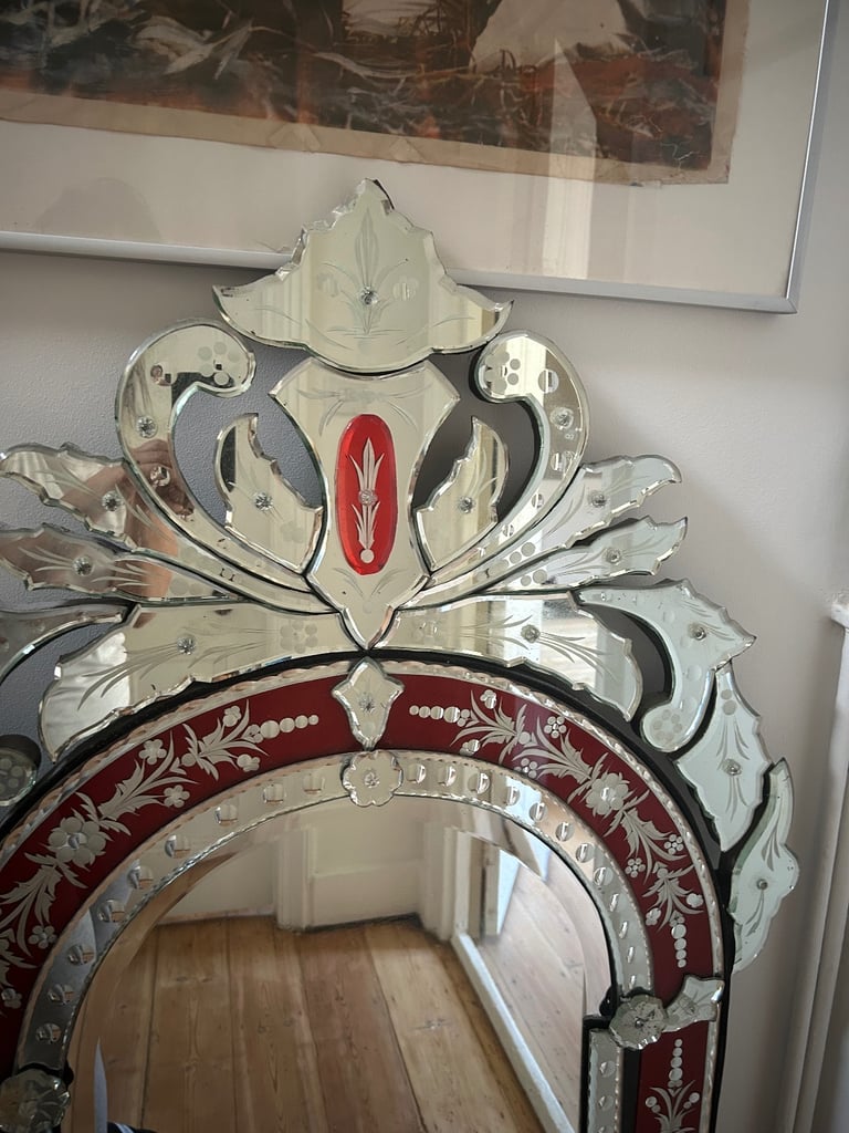 Antique venetian mirror 
