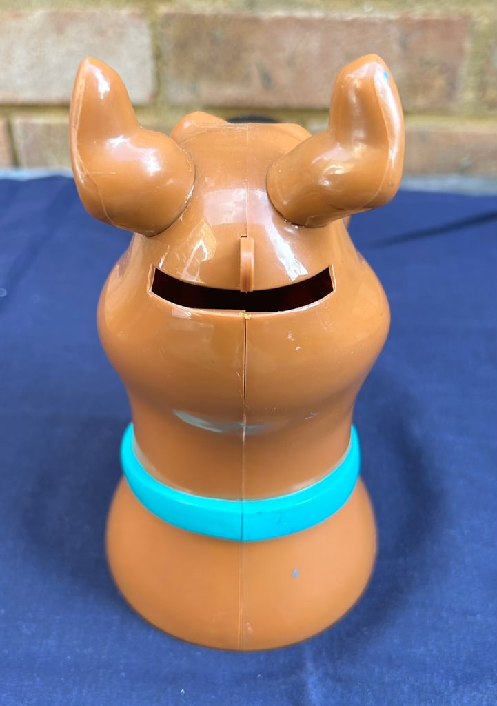 Scooby Doo Dog Coin Savings Piggy Bank.