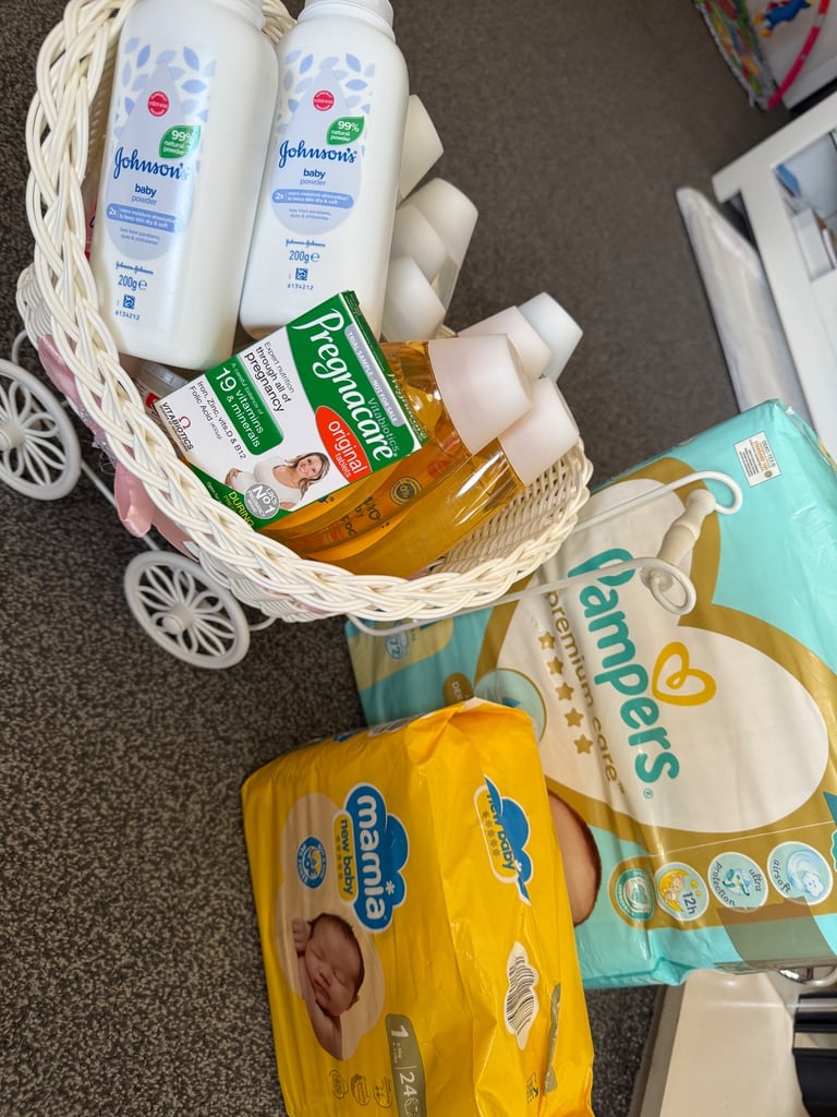 image for Baby wash bundle and nappies