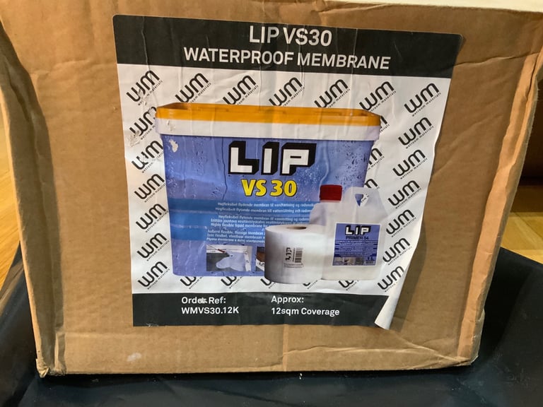 image for LIP VS30 Waterproof Membrane – Professional Bathroom & Wet Room Sealant