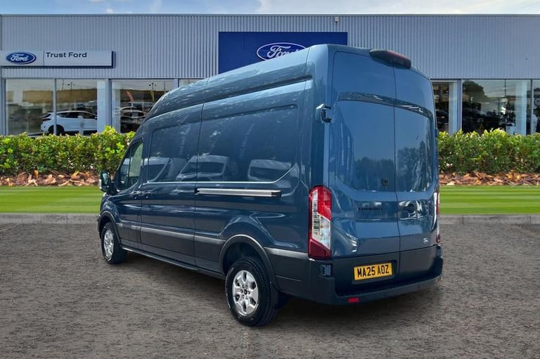2025 Ford Transit 350 Limited L3 H3 LWB High Roof FWD 2.0 EcoBlue 165ps, SAT NAV, PLYLINED Ma Pan...