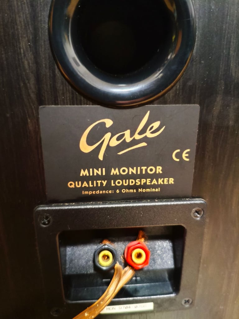 GALE bookshelf HiFi speakers 