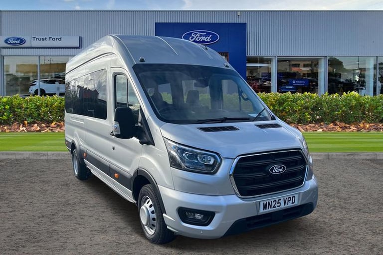 2025 Ford Transit 2.0 EcoBlue 165ps H3 17 Seater Limited Auto [Nav] MINIBUS DIESEL Automatic