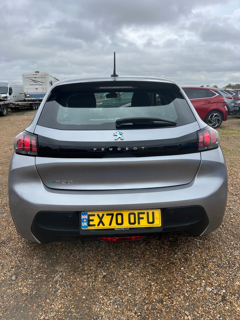 2020 PEUGEOT 208 EV ACTIVE AUTOMATIC ELECTRIC SALVAGE DAMAGED REPAIR CAT S EURO6