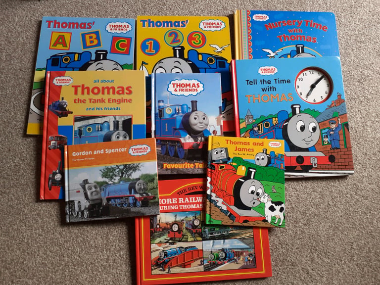 Collection of learning books Thomas the tank engine 
