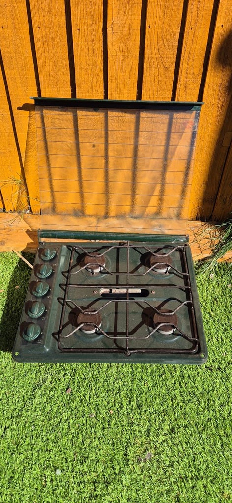 STOVES VANETTE GG2200 oven, VANETTE 4301-2 hob with grill and sink for camper caravan boat.
