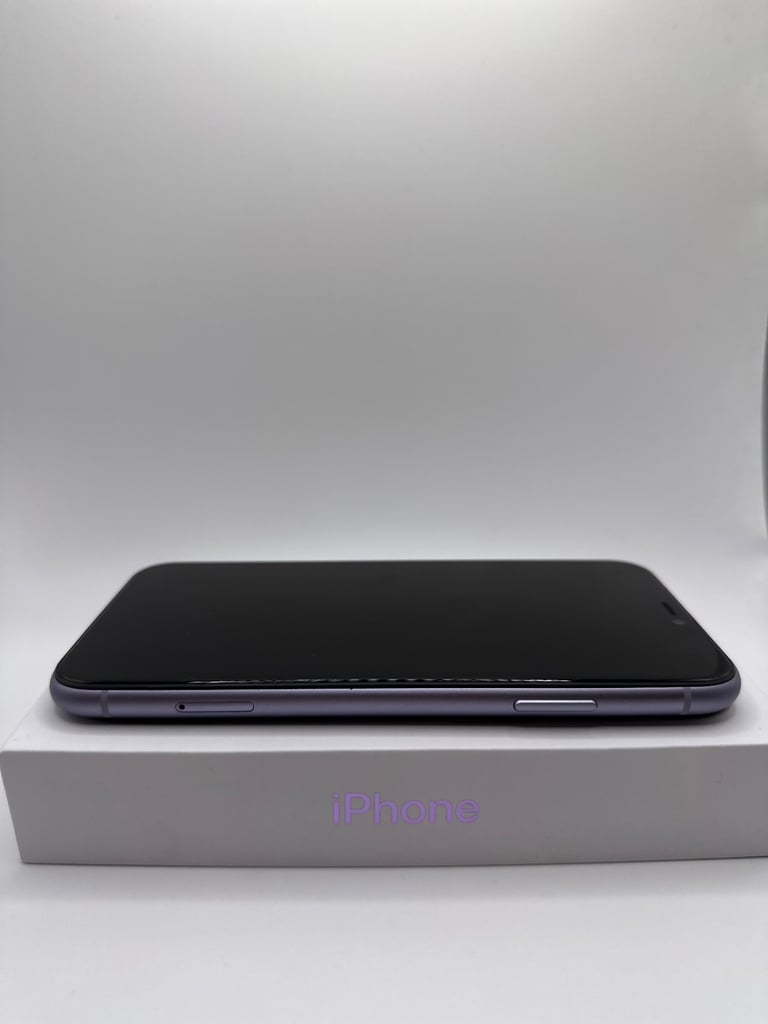 PRISTINE: Apple iPhone 11, 64gb, Lilac (UNLOCKED)