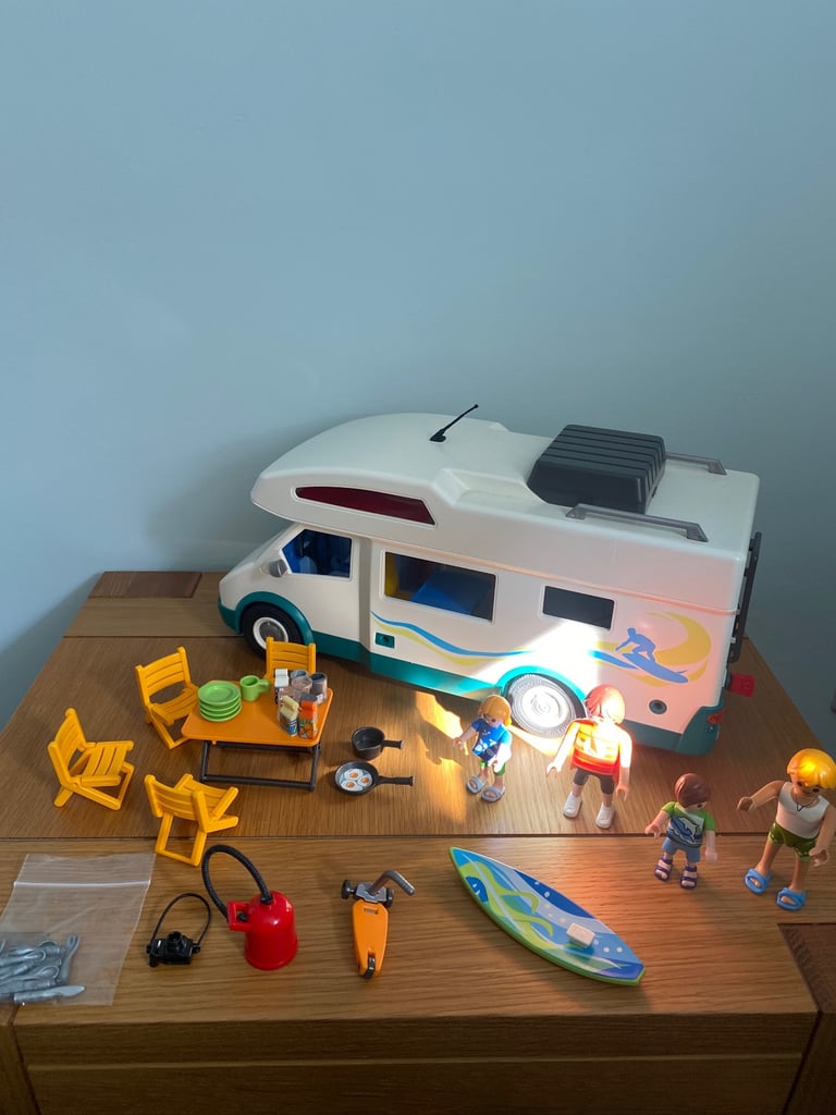 image for Playmobil 6671 Summer Sun Campervan complete set