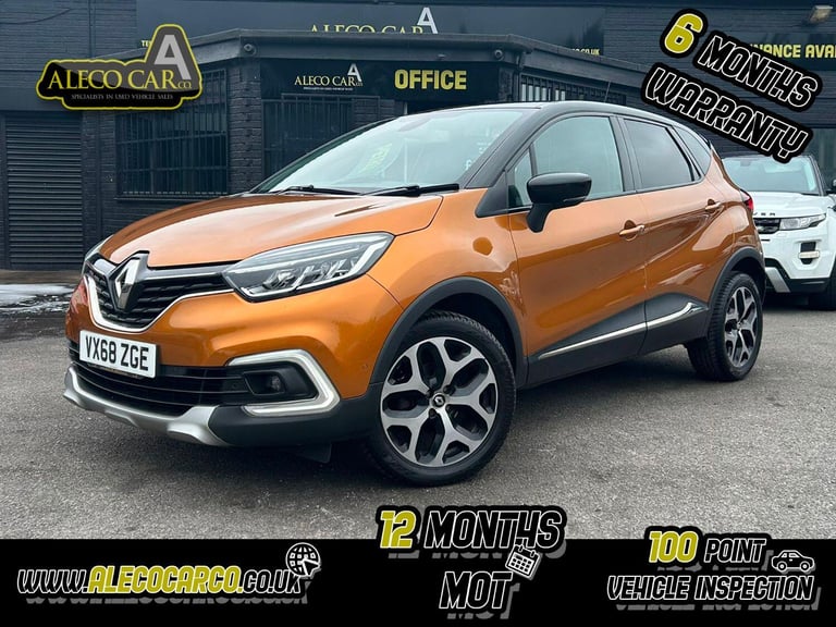 image for RENAULT CAPTUR 0.9 GT Line TCe 90 MY18 Orange Manual Petrol 2018