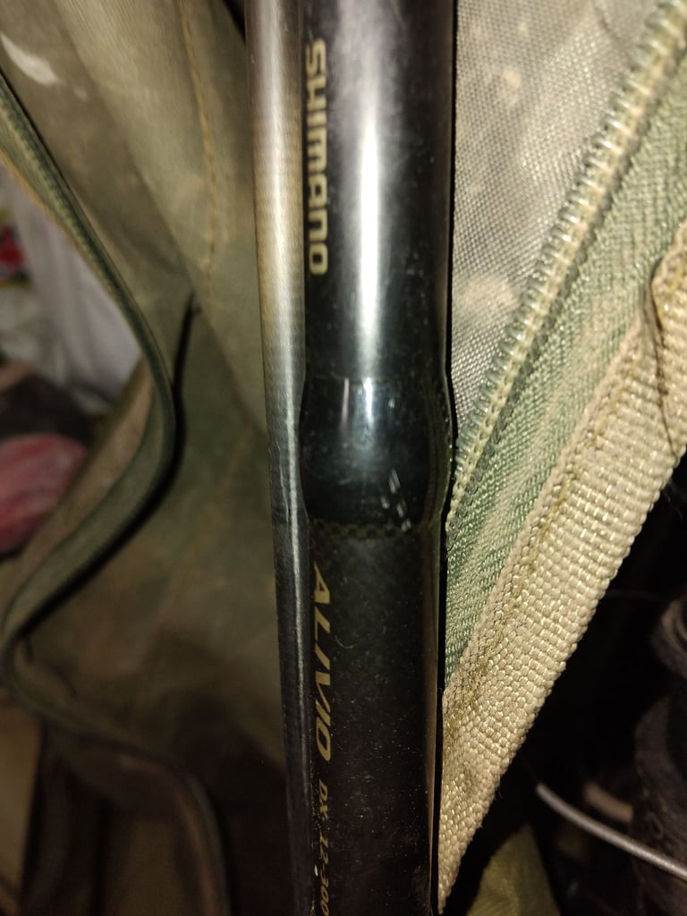 2 piece rod with the big rings 