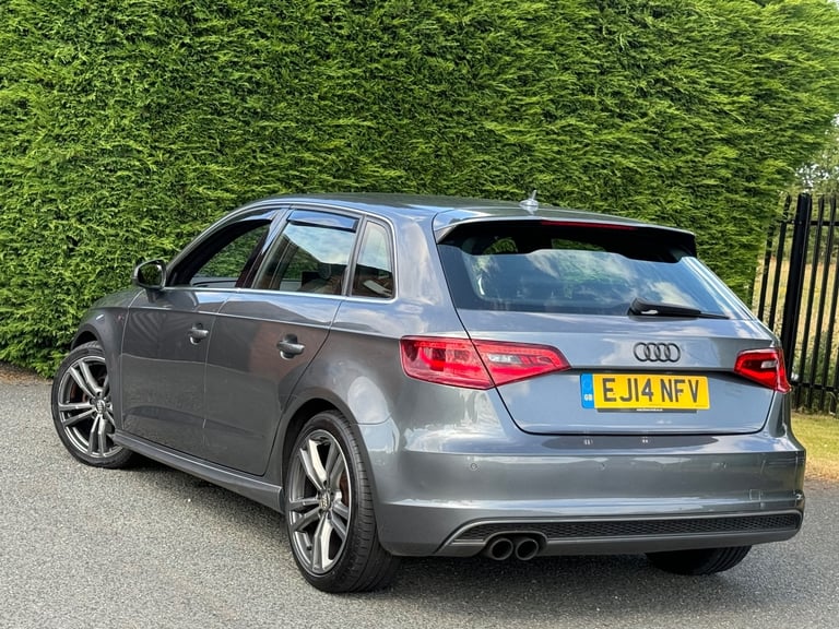 2014 AUDI A3 SPORTBACK 1.4 TFSI S LINE S-TRONIC, £35 TAX, JUST SERVICED AT AUDI
