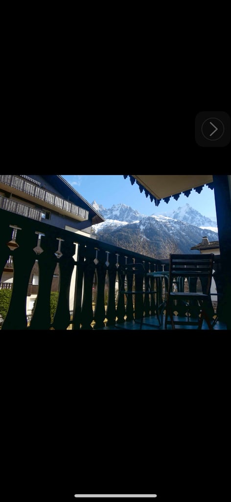 Beautiful Chamonix Mont Blanc apartment to rent perfect for skiing trip.