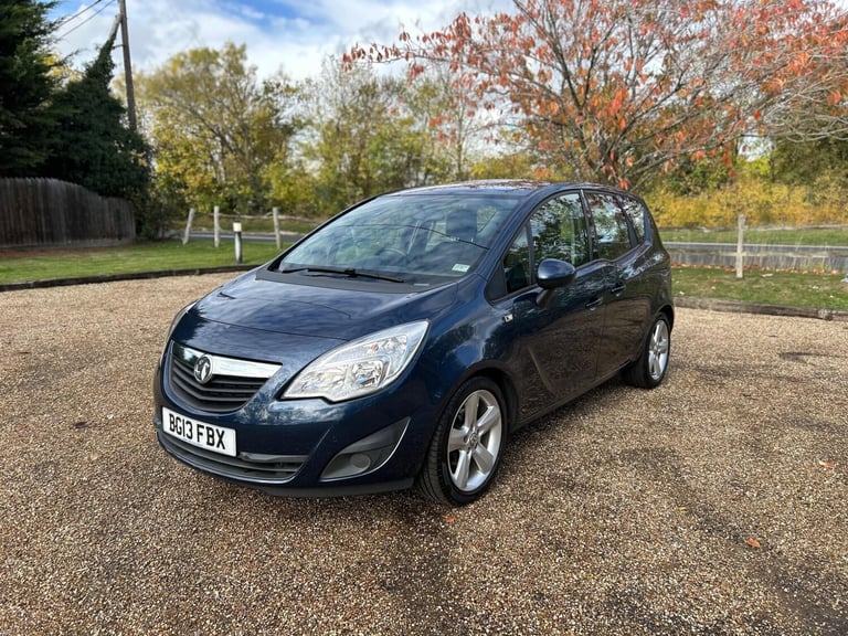 2013 Vauxhall Meriva 1.4 16V Exclusiv Euro 5 5dr MPV Petrol Manual