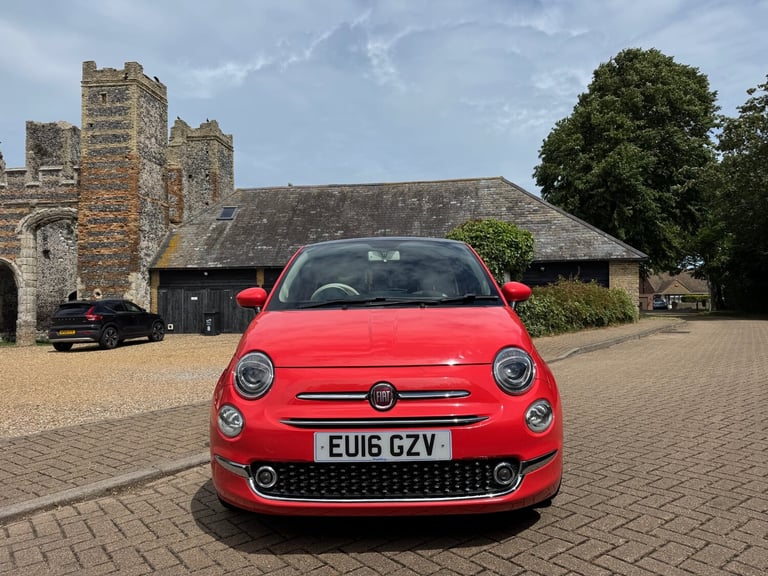 2016 Fiat 500 0.9 TwinAir 105 Lounge 3dr HATCHBACK Petrol Manual
