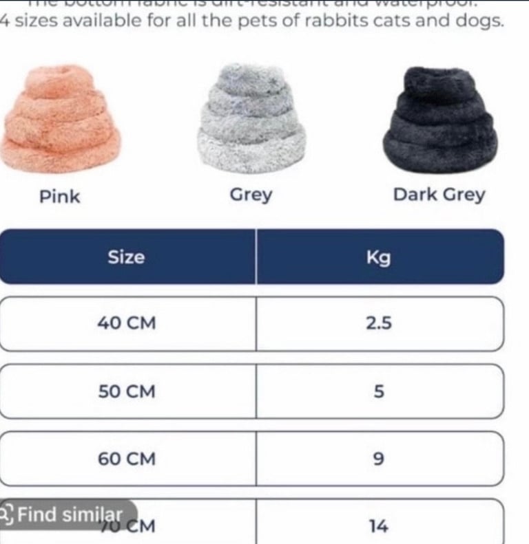 Brand new pet bed 