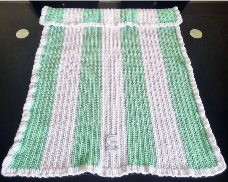 Crochet Baby Blanket, Personalised