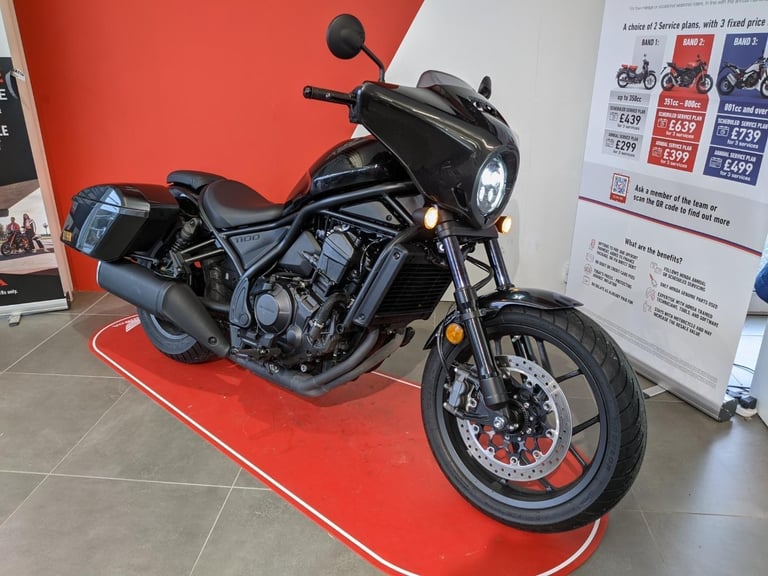 image for 2025 HONDA CMX1100 REBEL T TOURING BLACK METALLIC 