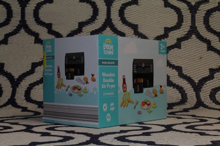 image for Aldi Little Town Wooden Toys Event - Double Air Fryer
